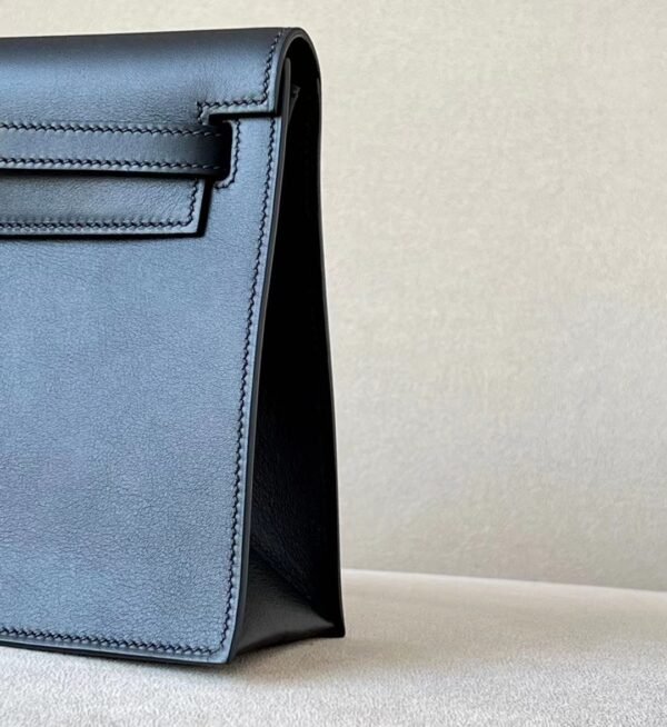 Hermès Kelly dance Swift CK89 Black Gold Hardware 22cm Full Handmade