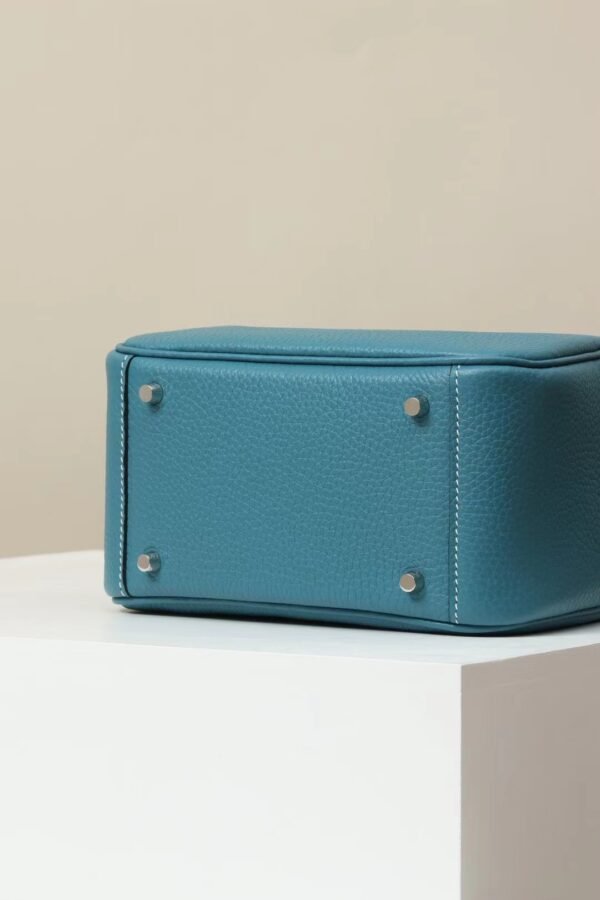 GPC Mode Lindy clemence Leather D2 New Denim blue Silver Hardware 19cm Full Handmade