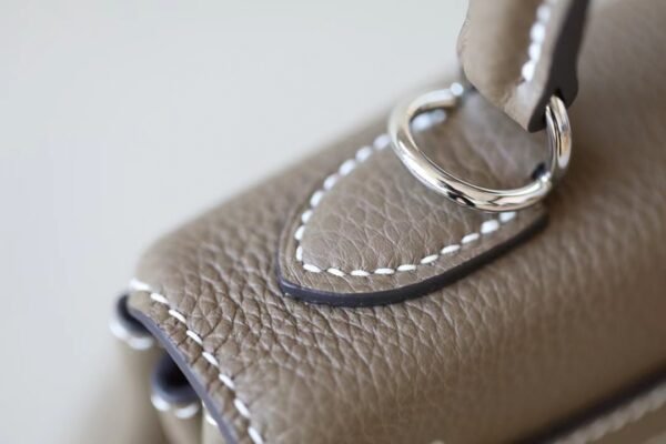 c03fb5efb1867ac Hermès Kelly togo swift CK18 Etoupe Grey Silver Hardware 25cm Full Handmade