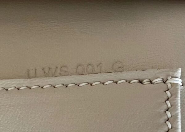 Hermes Kelly dance evercolor CC10 Creamy White Silver Hardware 22cm Full Handmade