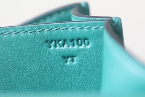 Hermès Constance Epsom Z6 Malachite green Gold Hardware 18cm Full Handmade