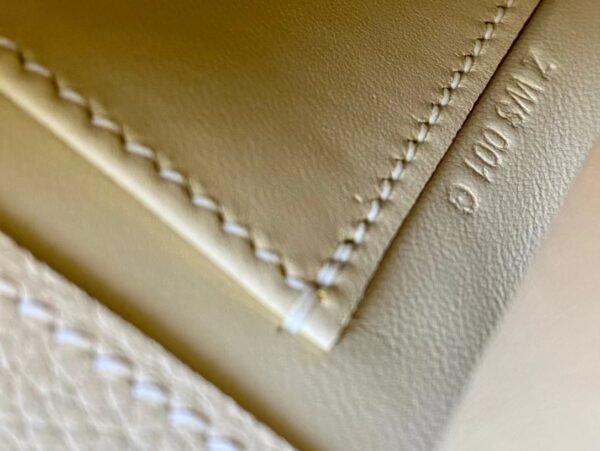 Hermes Kelly dance evercolor 1Z Light Yellow Gold Hardware 22cm Full Handmade