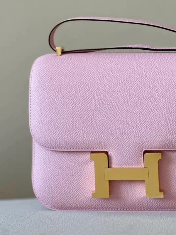Hermès Constance Epsom 5P sakura pink Gold Hardware 18cm Full Handmade