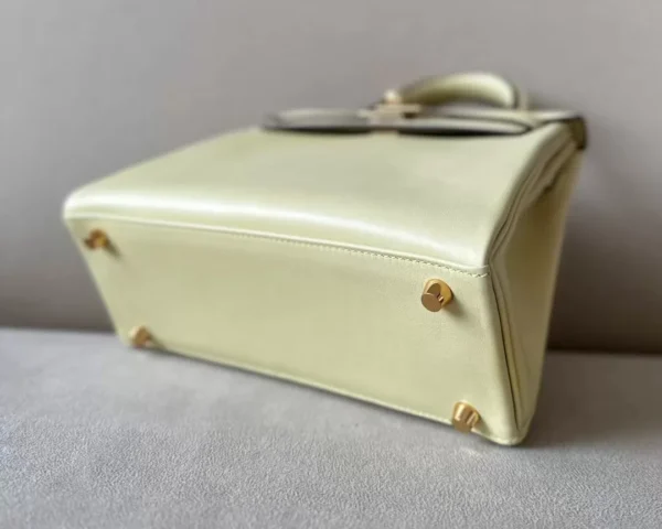 Hermès Kelly Swift 1Z Light Yellow Gold Hardware 25cm Full Handmade