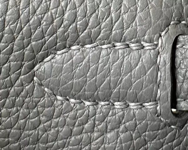 Hermès Kelly Togo 0L Deep Grey Noble grey Gold Hardware 25cm Full Handmade