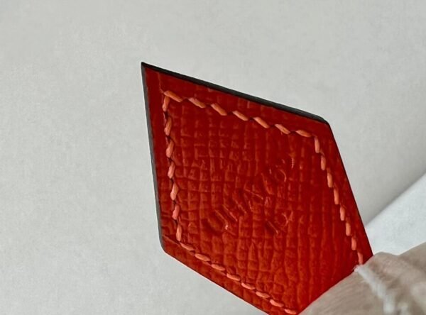 Hermes Bolide Epsom Nata & 9R Lemon yellow & Deep orange Silver Hardware 26cm Full Handmade