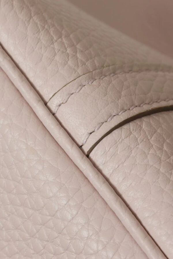 GPC Mode Picotin TC Leather 09 Light Purple Pink Silver Hardware 18cm Full Handmade