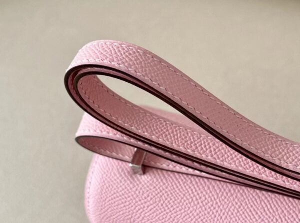 Hermès Constance Epsom 3Q sakura pink Silver Hardware 18cm Full Handmade