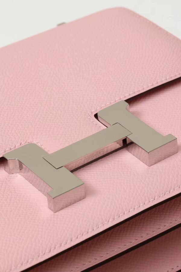 GPC Mode Constance Epsom 3Q New Sakura Pink Silver Hardware 18cm Full Handmade