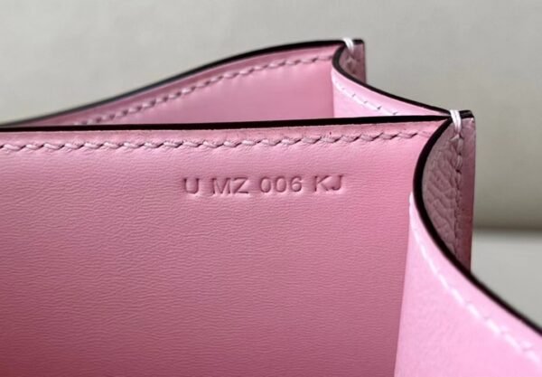 Hermès Constance Epsom 3Q sakura pink Silver Hardware 18cm Full Handmade