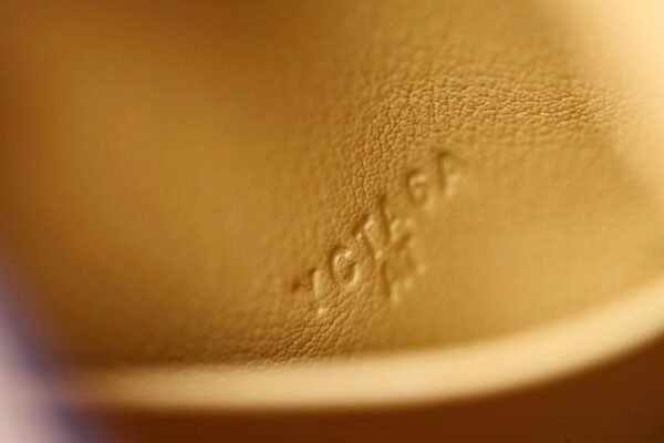 Hermes mini Lindy clemence 9D Amber yellow Silver Hardware 19cm Full Handmade