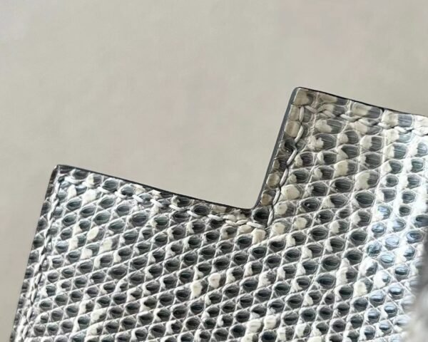 Hermes Kelly Lizard 01 Himalaya primary colour Silver Hardware 25cm Full Handmade