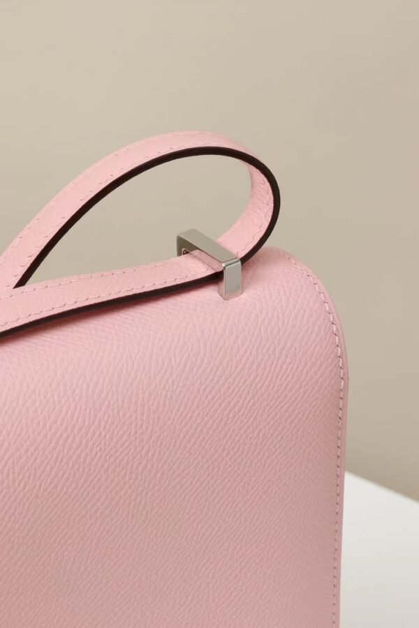 GPC Mode Constance Epsom 3Q New Sakura Pink Silver Hardware 18cm Full Handmade