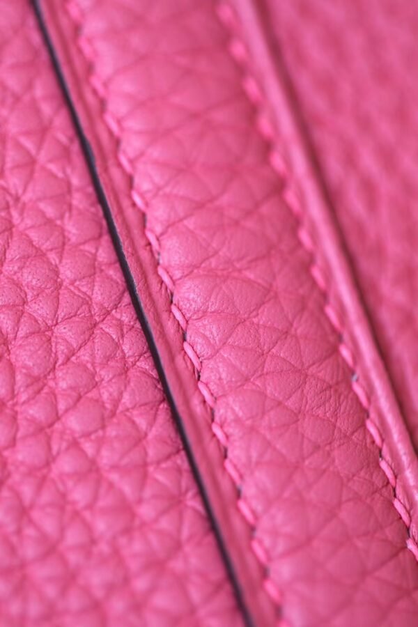 Hermès Picotin TC U5 Rose Pink Silver Hardware 18cm Full Handmade