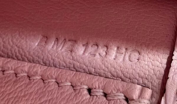 Hermes mini Kelly pochette Alligator 09 Light Purple Pink Silver Hardware 22cm Full Handmade