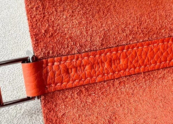 Hermes Picotin TC CK93 Classic Orange Silver Hardware 18cm Full Handmade