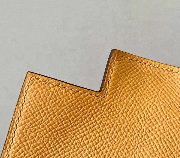 Hermes Kelly Epsom CK37 Golden Brown & 9V Yellow Gold Hardware 25cm Full Handmade