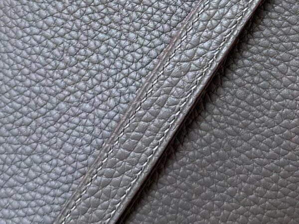 Hermès Picotin TC Leather 8F tinware grey Gold Hardware 18cm Full Handmade