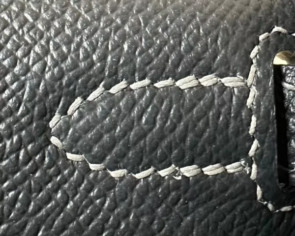 Hermès Kelly Epsom 88 Graphite grey Gold Hardware 25cm Full Handmade