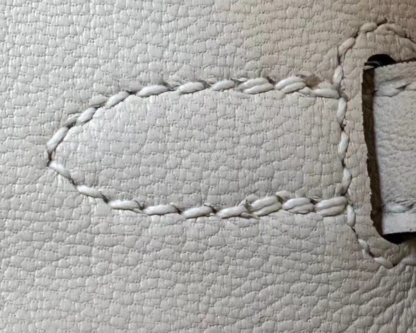 Hermès Brikin Swift I2 Creamy White Gold Hardware 25cm Full Handmade