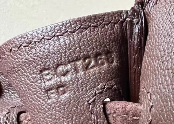 Hermes Birkin Chamois Leather Teddy brown Gold Hardware 25cm Full Handmade