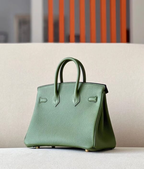 Hermes Birkin Togo Green Gold Hardware 25cm Full Handmade