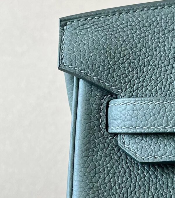 Hermès Birkin Togo 63 Almond green Gold Hardware 25cm Full Handmade