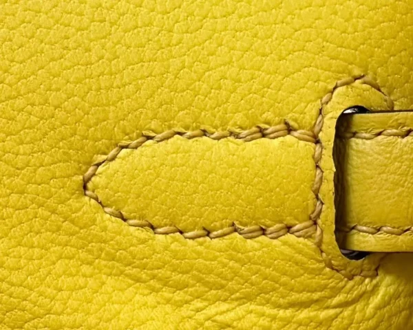 13a55ad7e986cee-jpg Hermès Birkin Swift 90 Naples yellow Gold Hardware 25cm Full Handmade