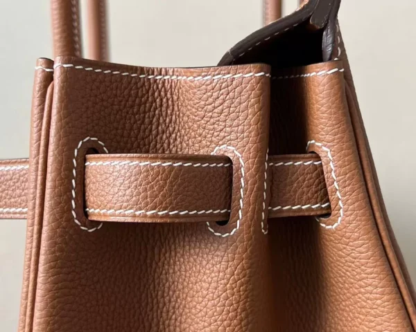 Hermès Birkin Togo CK37 Golden Brown Gold Hardware 30cm Full Handmade