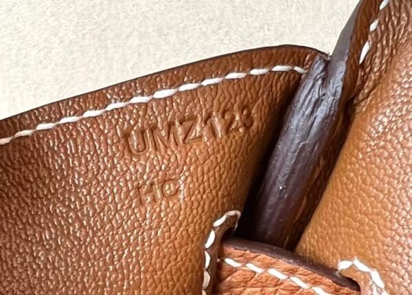 Hermes Birkin Barenia CK37 Golden Brown Gold Hardware 25cm Full Handmade