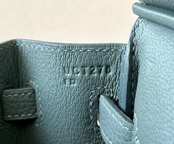 Hermès Birkin Togo 63 Almond green Gold Hardware 25cm Full Handmade