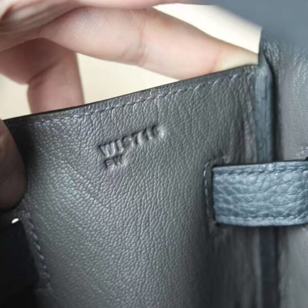 1fca2802aa49ce8 GPC Mode Birkin TC Leather CK84 Gris fonce Grey Silver Hardware 40cm Full Handmade