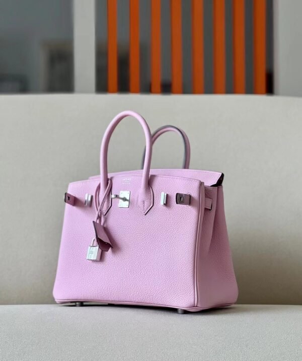 Hermes Birkin Togo X9 mallow purple Silver Hardware 25cm Full Handmade