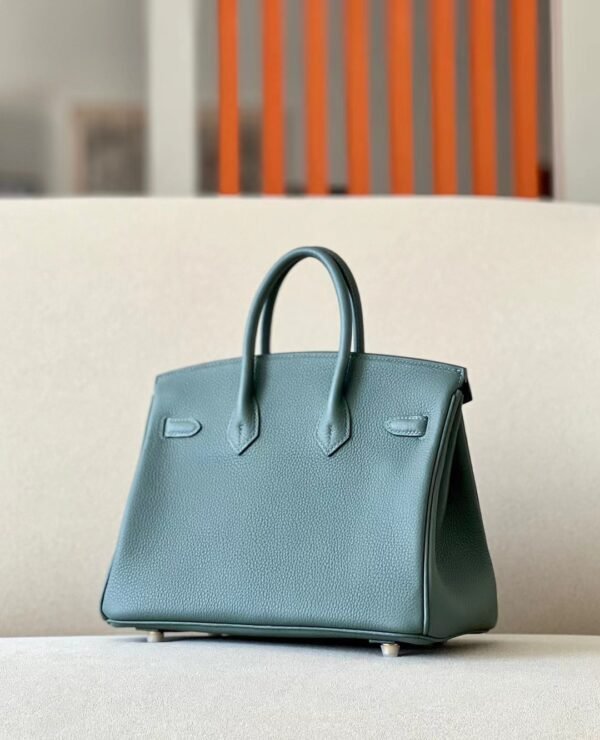 Hermès Birkin Togo 63 Almond green Gold Hardware 25cm Full Handmade