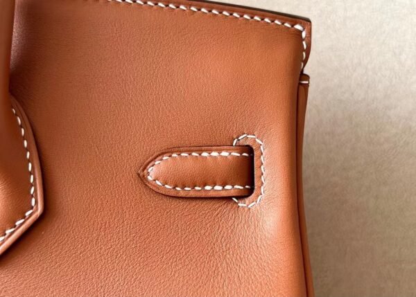 Hermes Birkin jonathan CK37 Golden Brown Gold Hardware 25cm Full Handmade