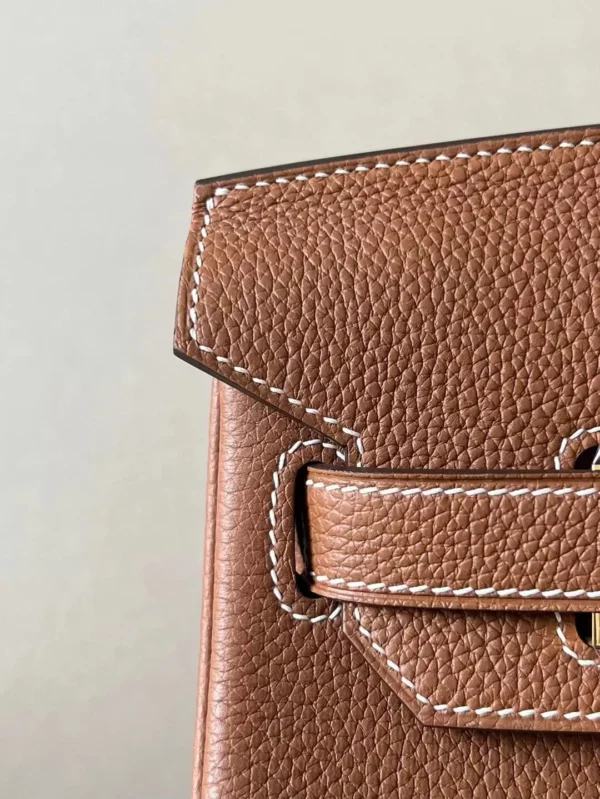 Hermès Birkin Togo CK37 Golden Brown Gold Hardware 30cm Full Handmade