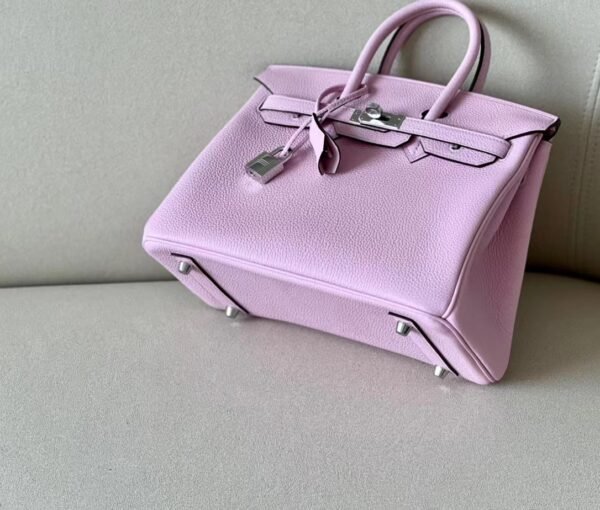 Hermes Birkin Togo X9 mallow purple Silver Hardware 25cm Full Handmade