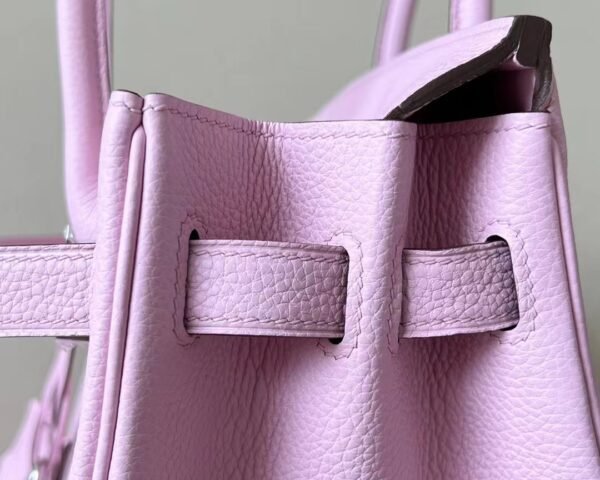 Hermès Birkin Togo X9 mallow purple Silver Hardware 30cm Full Handmade