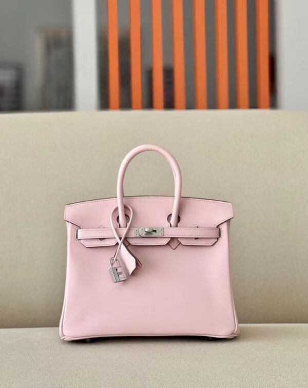 Hermès Birkin Swift 09 Dreamy purple Silver Hardware 25cm Full Handmade