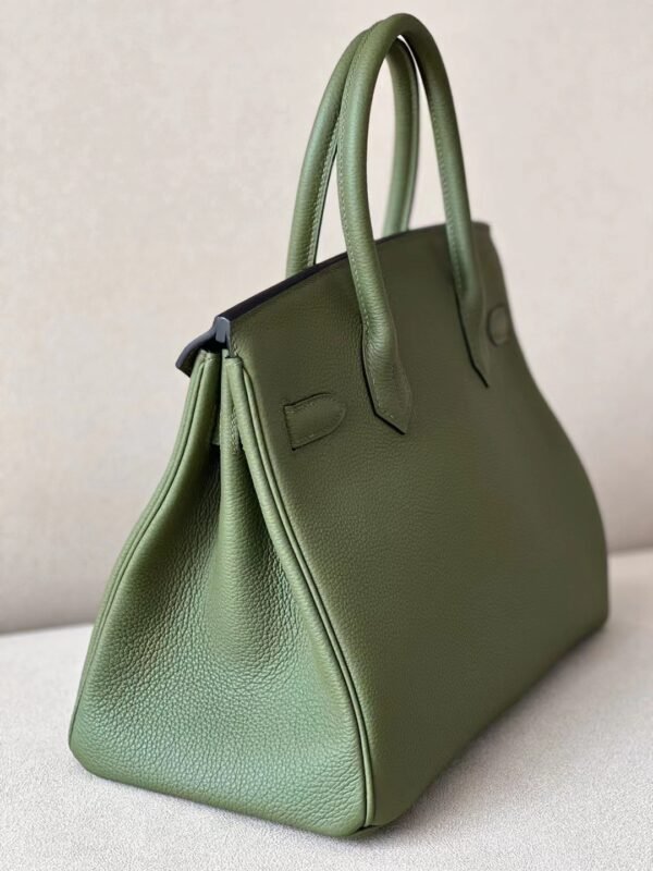 5ac8ac3fe8072c3 Hermès Birkin Togo V6 Jungle green Gold Hardware 30cm Full Handmade
