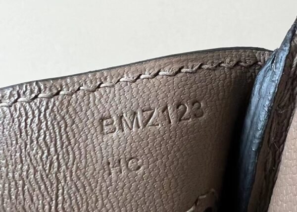 Hermes Birkin Togo J7 Linen blue & D0 Light Khaki Silver Hardware 30cm Full Handmade