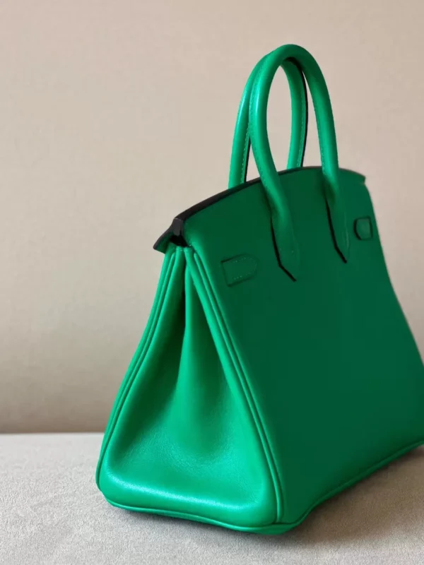 664c615d80b747a-jpg Hermès Birkin Swift 6W Mint green Silver Hardware 25cm Full Handmade