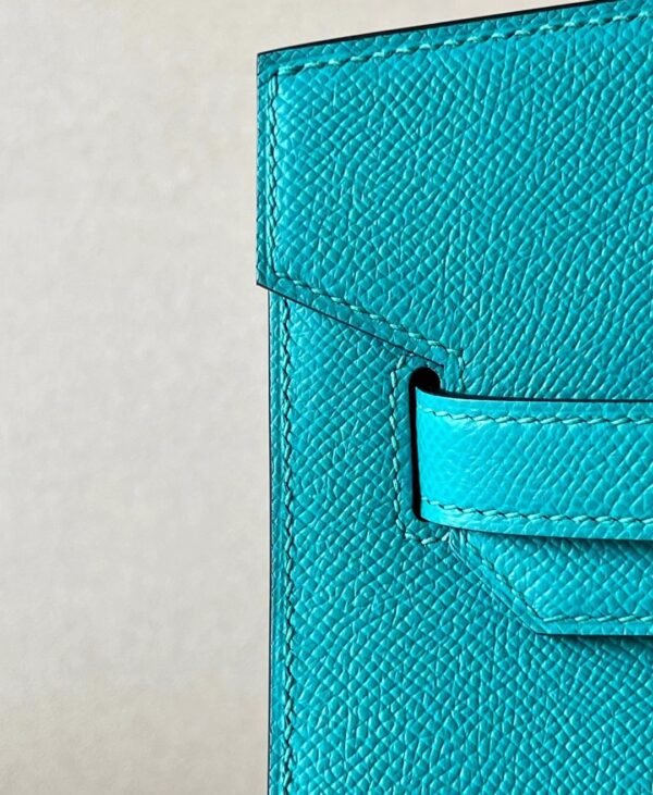 Hermes Birkin Epsom 7F Peacock blue Silver Hardware 30cm Full Handmade