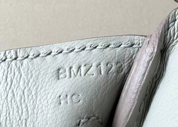 Hermes Birkin Togo & Matte Alligator crocodile 80 Pearl grey Gold Hardware 25cm Full Handmade