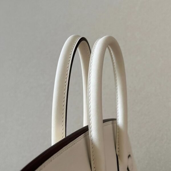Hermès Brikin Swift I2 Creamy White Gold Hardware 25cm Full Handmade
