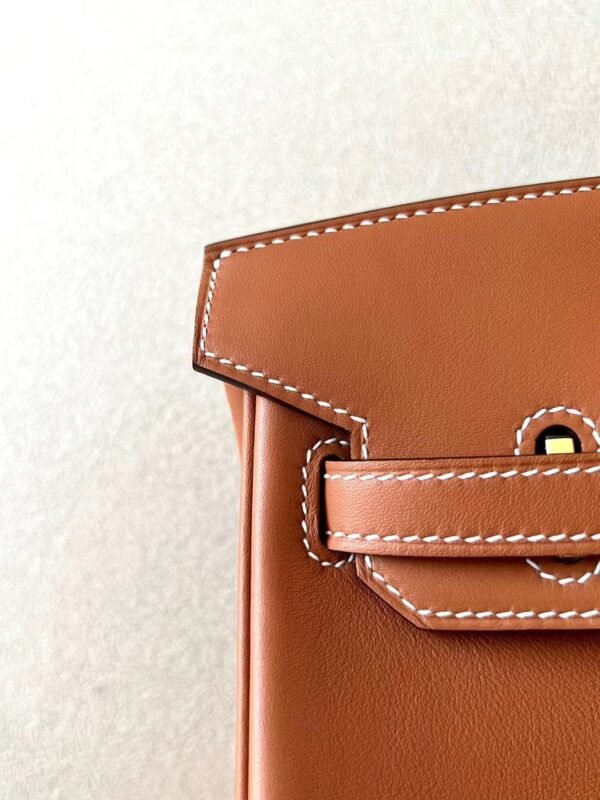 Hermes Birkin jonathan CK37 Golden Brown Gold Hardware 25cm Full Handmade