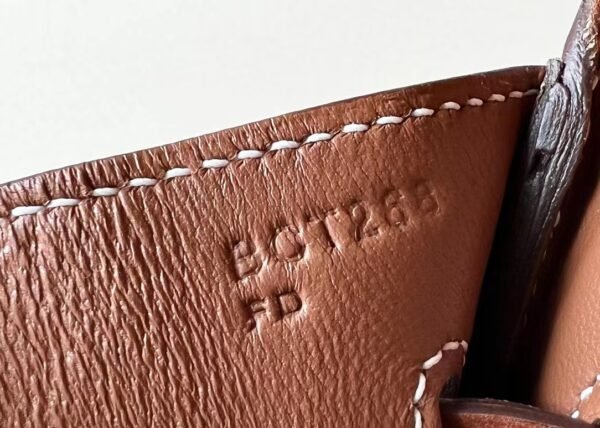 Hermes Birkin GARGO Canvas & Barenia CK37 Golden Brown Gold Hardware 35cm Full Handmade