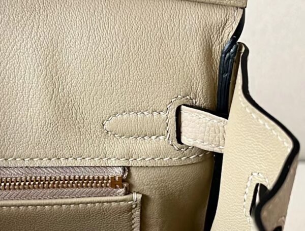 Hermes Birkin Togo S2 Light Khaki Gold Hardware 25cm Full Handmade