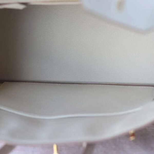 GPC Mode Birkin Togo CK10 Cream White Gold Hardware 25cm Full Handmade