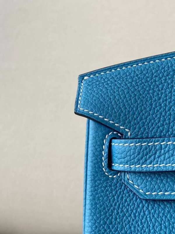 Hermès Birkin Togo 75 Denim blue Gold Hardware 25cm Full Handmade